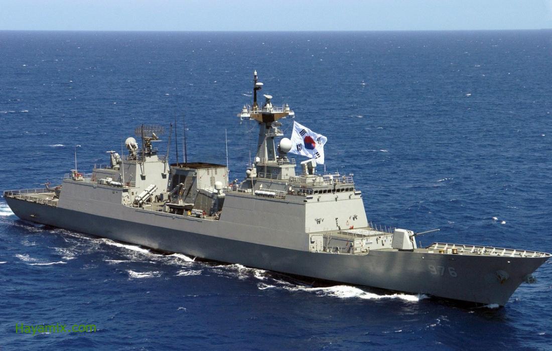 ايران تحتجز سفينة كورية وكوريا الجنوبية ترسل سفن حربية للخليج