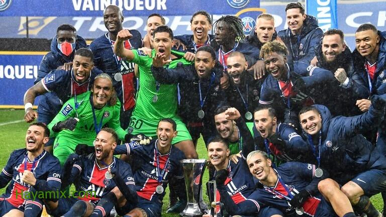 لأول مرة باريس سان جيرمان يحصد لقب الموسم