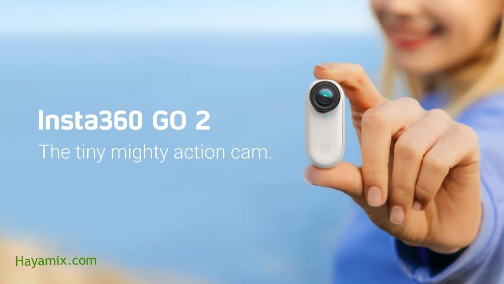 Insta360 Go 2 .. كاميرا بحجم إبهامك للتصوير دون أي عائق