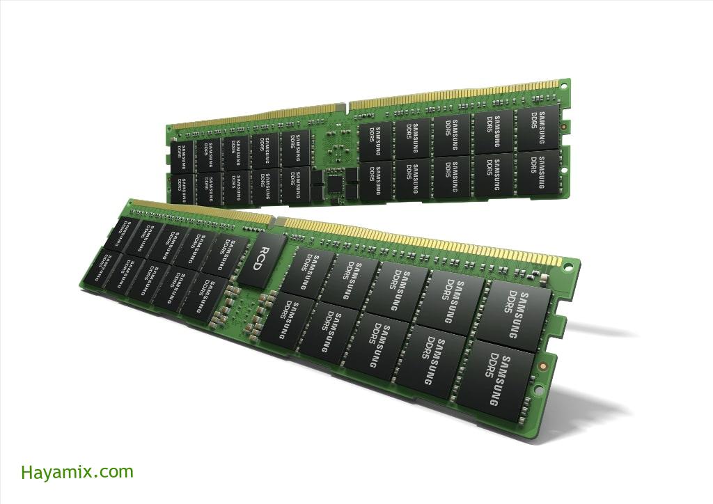 سامسونج تطور وحدات ذاكرة DDR5 بسعة 512 جيجابايت
