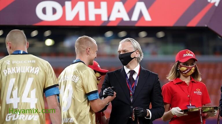 نيل رئيس الاتحاد الروسي لكرة القدم بعضوية اللجنة لليويفا