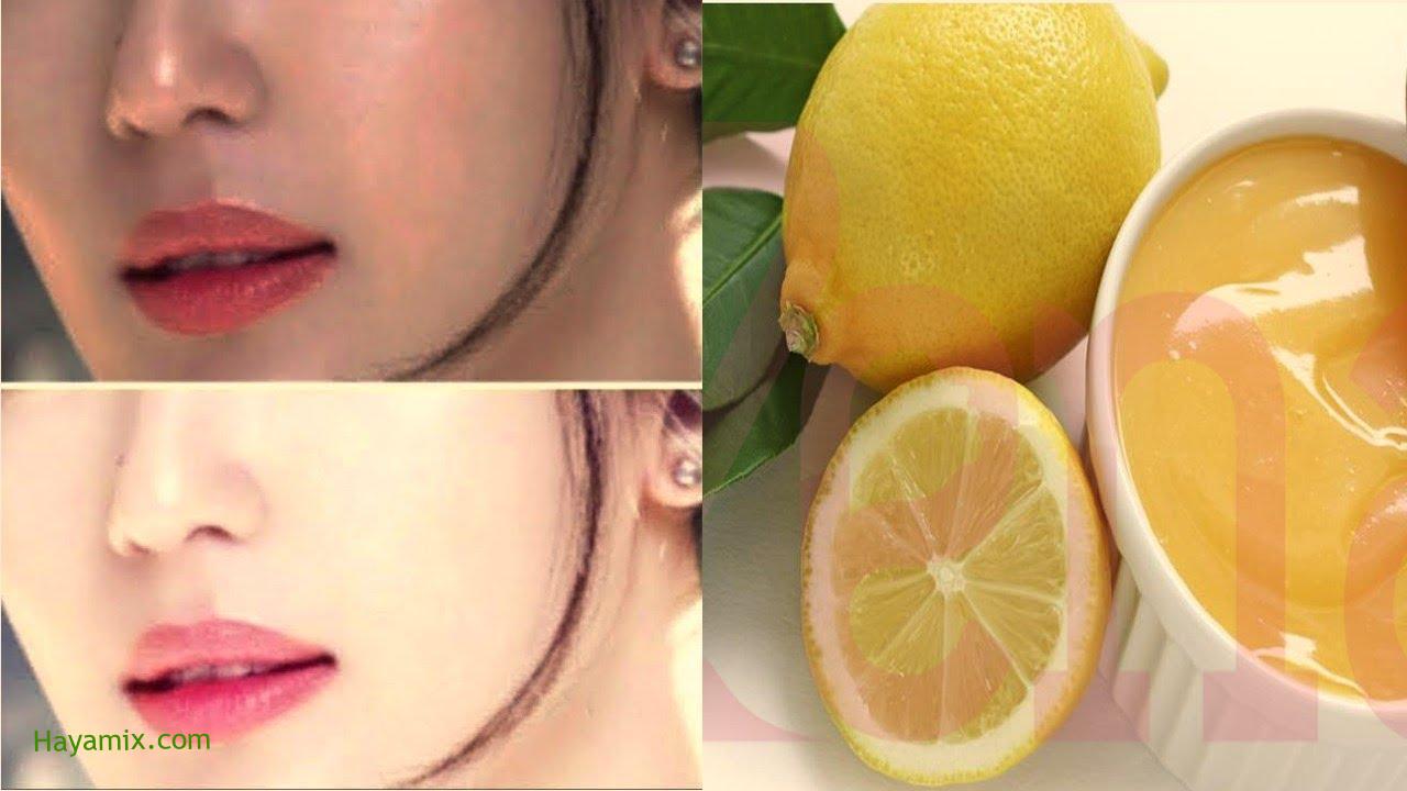 طريقة عمل كريم الليمون والنشا الرهيب في تفتيح وتبييض الجسم والبشرة