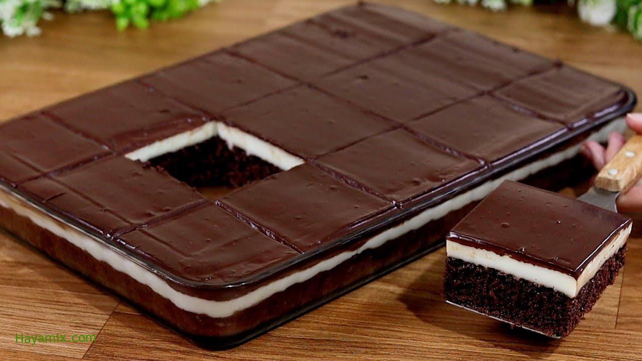 طريقة عمل كيكة الشوكولاتة بالخلاط بطريقة سهلة واقتصادية وبمذاق لذيذ ومميز