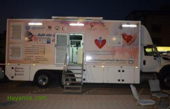 الجمعية السعودية الخيرية (قلوبنا) تنهي حملة الكشف المبكر عن المخاطر القلبية في ممشى الهجرة