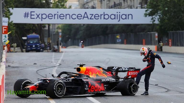 بعد حادث مروع توقف سباق أذربيجان للفورمولا