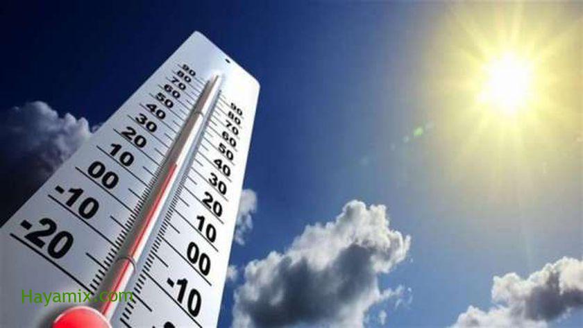 درجات الحرارة اليوم الأحد 29-8-2021 في مصر