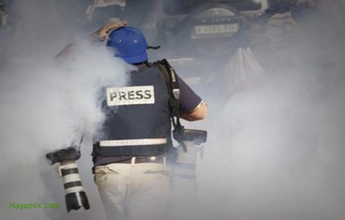 لجنة دعم الصحفيين : الاحتلال يتعمد اطلاق النار على الصحفيين