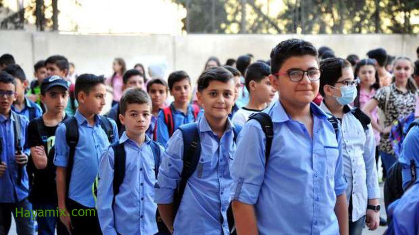 بدء العام الدراسي في سوريا بحضور 3.6 مليون طالب وطالبة
