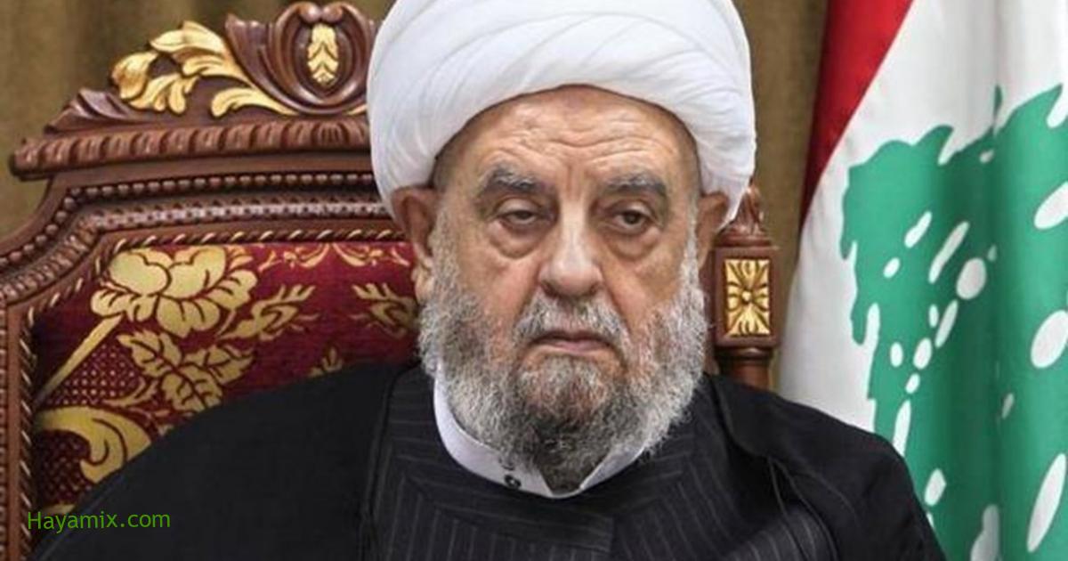 وفاة رئيس المجلس الإسلامي الشيعي الأعلى في لبنان – من هو الشيخ عبد الأمير قبلان