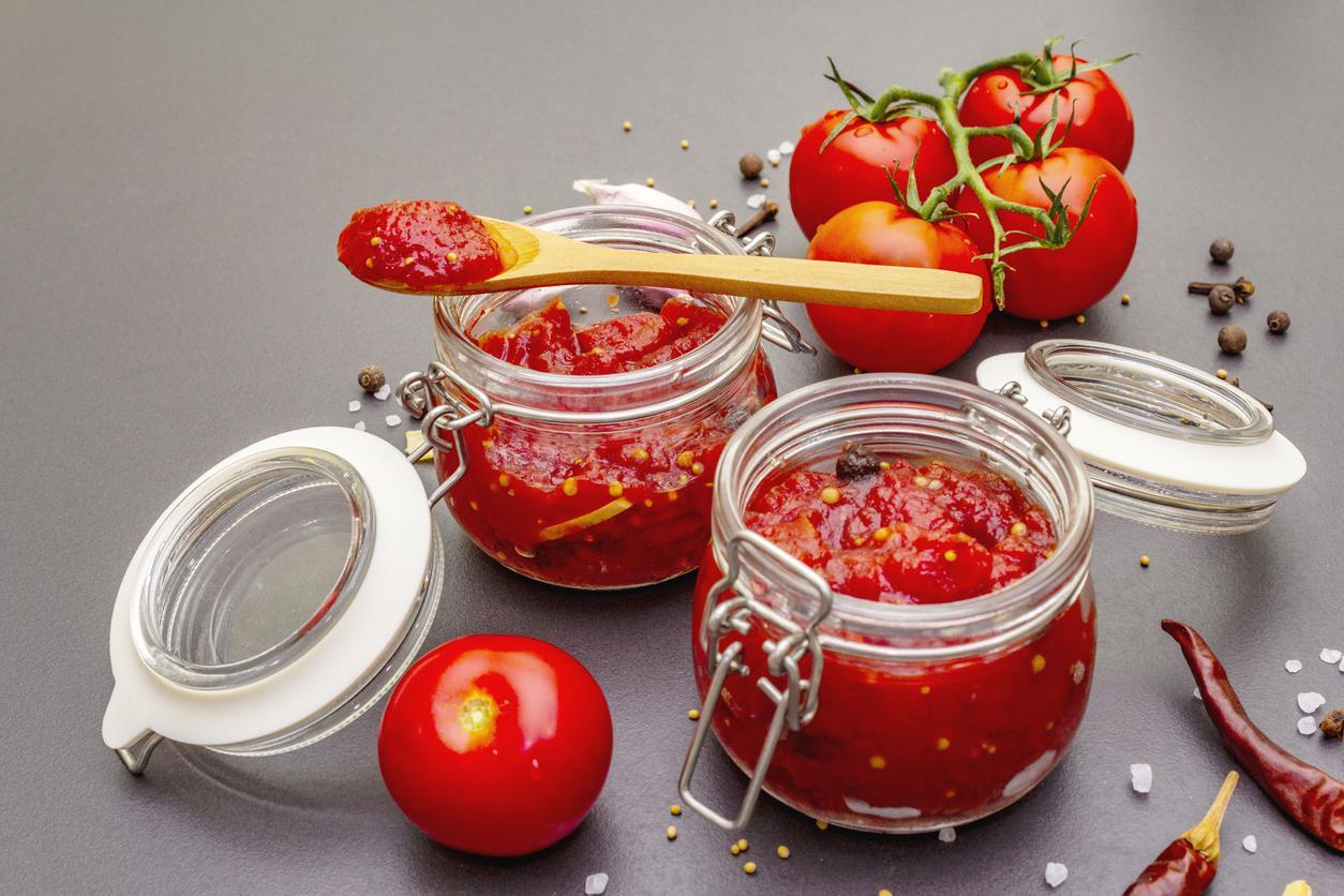 كيف تصنع مربى الطماطم الحمراء؟  وصفة مربى الطماطم الحمراء ، التحضير ، المكونات ، الحيلة