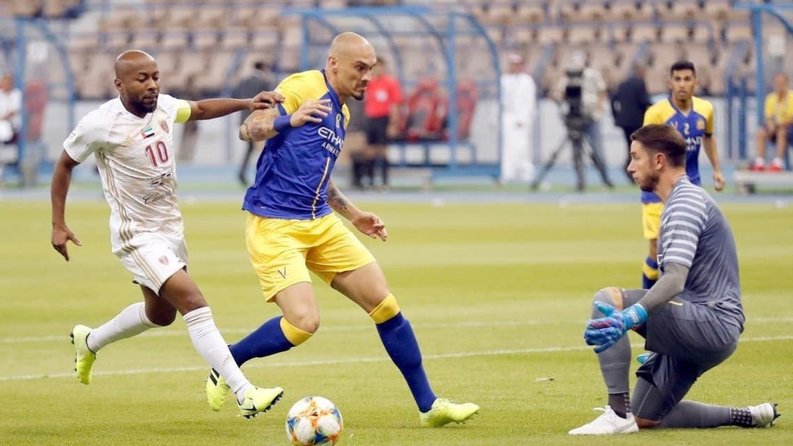 النصر يحرص على تأمين مكانة في نصف النهائي على حساب الوحدة الإماراتي