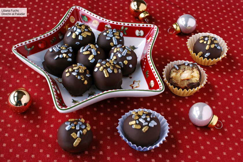 شوكولاتة مرزبانية سهلة بقلب البندق: وصفة لتحلية رائعة في عيد الميلاد