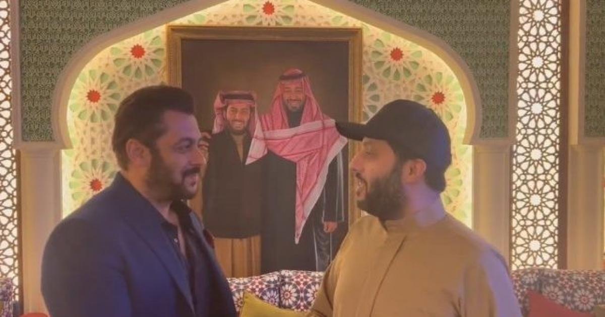 شاهد: تركي آل الشيخ ينشر فيديو مع الممثل الهندي سلمان خان