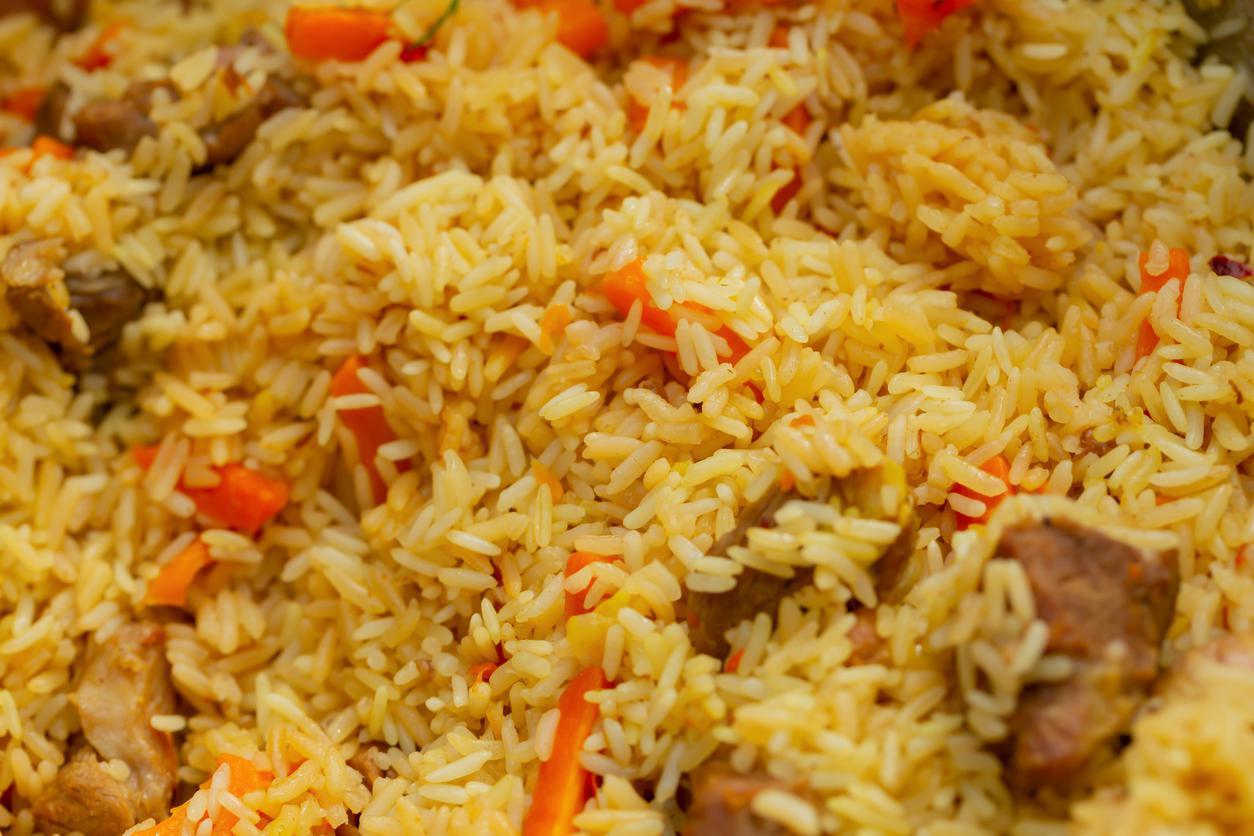 كيف تصنع بيلاف لحم جزر؟  أرز باللحم والجزر وصفة وطريقة التحضير والمكونات والخدعة