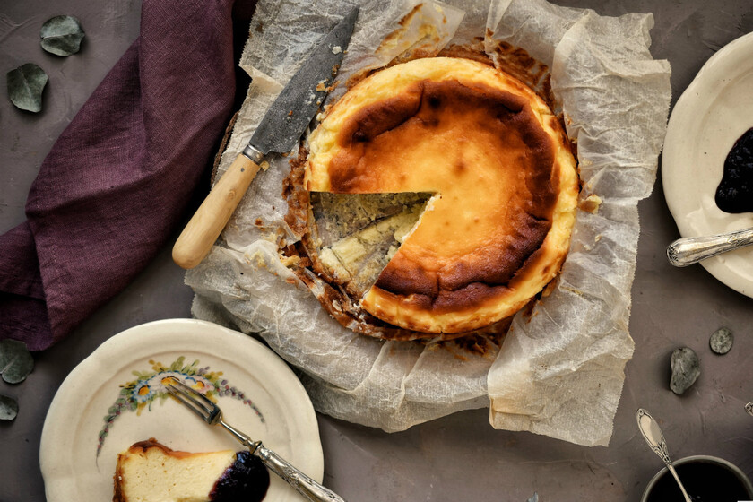 كعكة الجبن المخبوزة على طريقة La Viña: وصفة الباسك التي غزت العالم