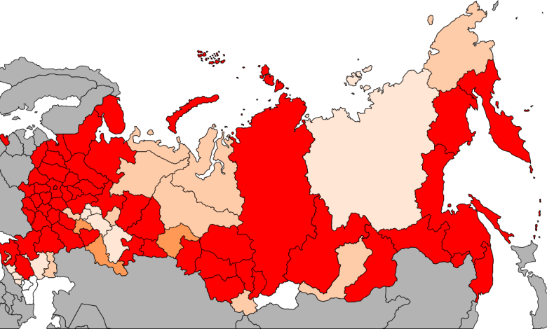 تفاصيل تعداد سكان روسيا 2022