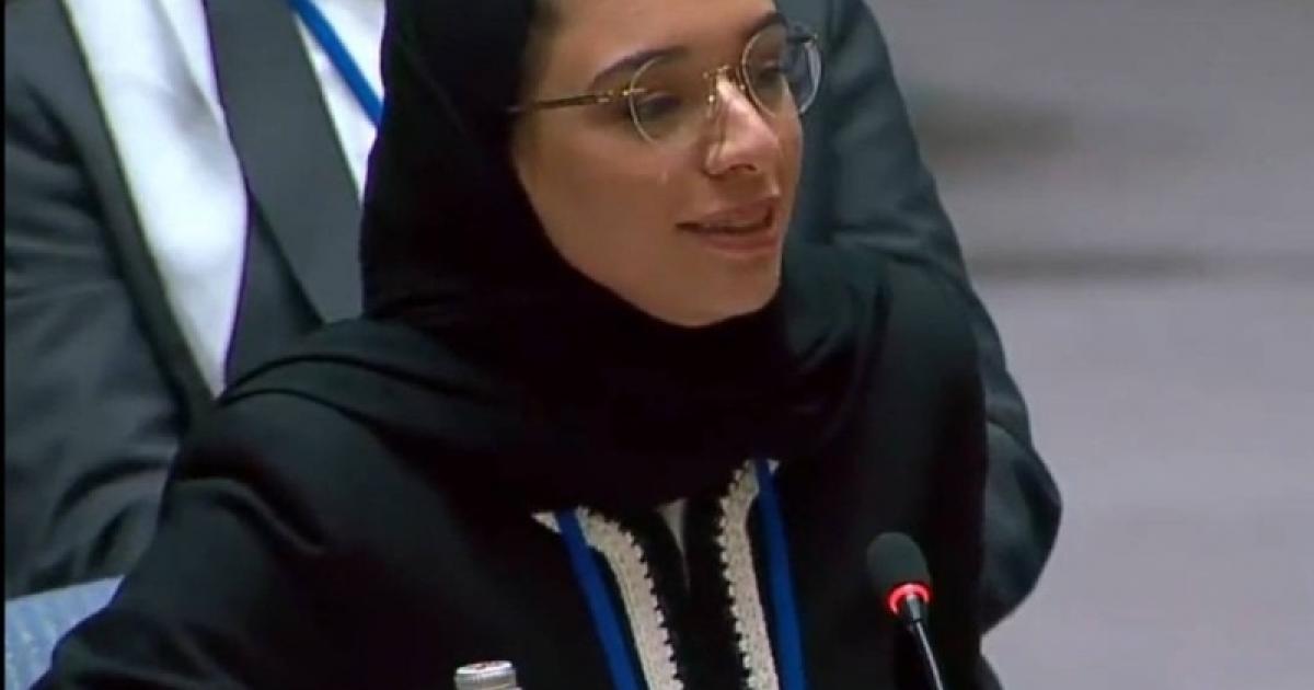 عاجل:: بالفيديو: تعرف على رزان العقيل التي مثلت الشباب العربي في مجلس الأمن – من هي رزان العقيل