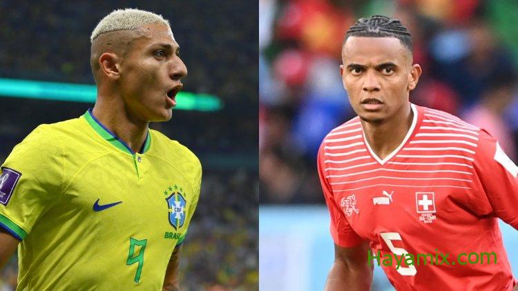 القنوات المفتوحة الناقلة لمباراة البرازيل ضد سويسرا بث مباشر