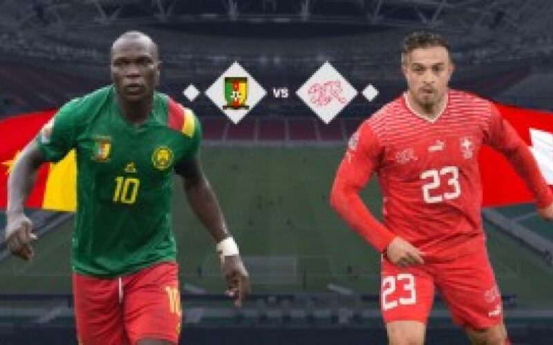 بث مفتوح.. مباراة الكاميرون وسويسرا بث مباشر اليوم الخميس في مونديال قطر كاس العالم 2022