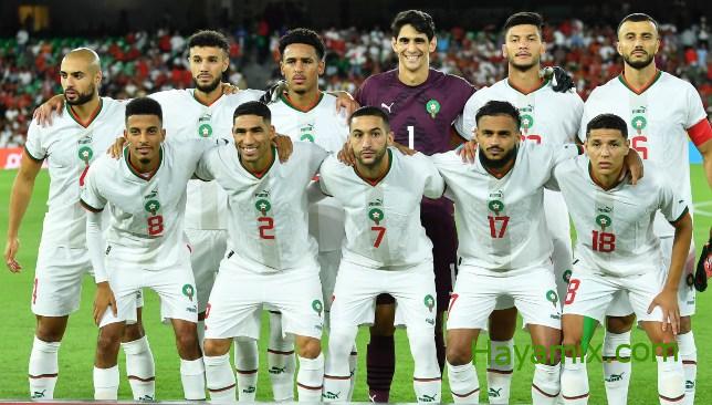 تشكيلة منتخب المغرب المتوقعة لمواجهة بلجيكا كأس العالم 2022