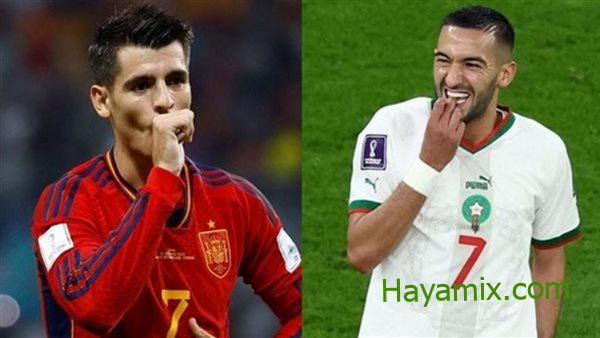 موعد مباراة المغرب ضد أسبانيا في دوري ال16 من كأس العالم 2022