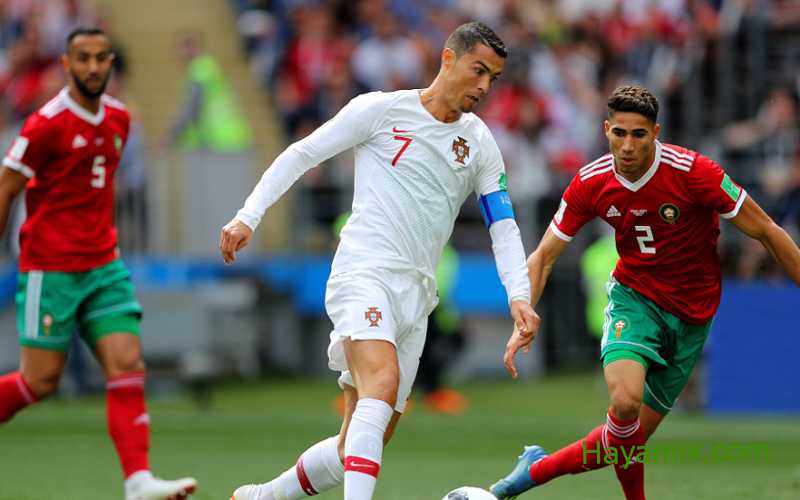 القنوات المجانية الناقلة لمباراة المغرب والبرتغال في دور ربع نهائي كأس العالم 2022
