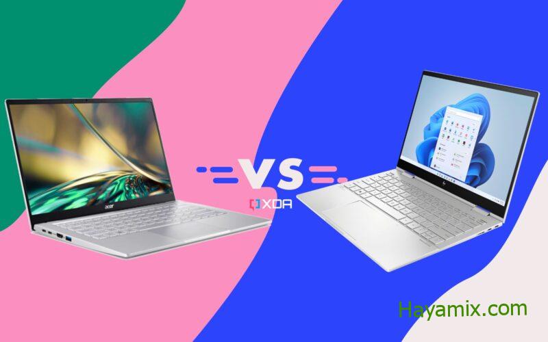 Acer Swift 3 (2022) مقابل HP Envy x360 13: أيهما يجب أن تشتريه؟