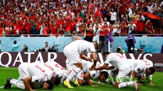 تردد قناة الكأس الناقلة لمباراة المغرب ضد اسبانيا دور ال16 كاس العالم 2022