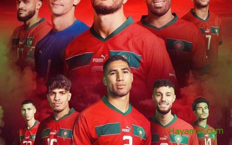 تشكيلة المغرب أمام البرتغال في مباراة ربع نهائي كأس العالم 2022