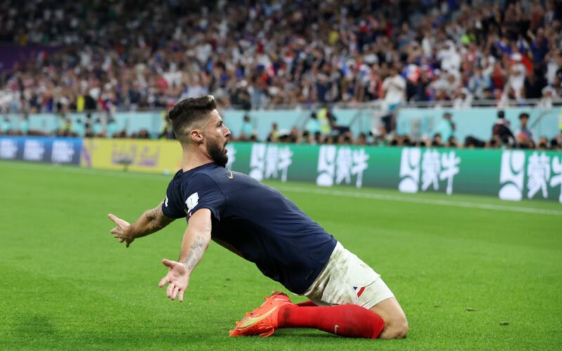 جيرو يحصل على لقب الهداف التاريخي لمنتخب فرنسا