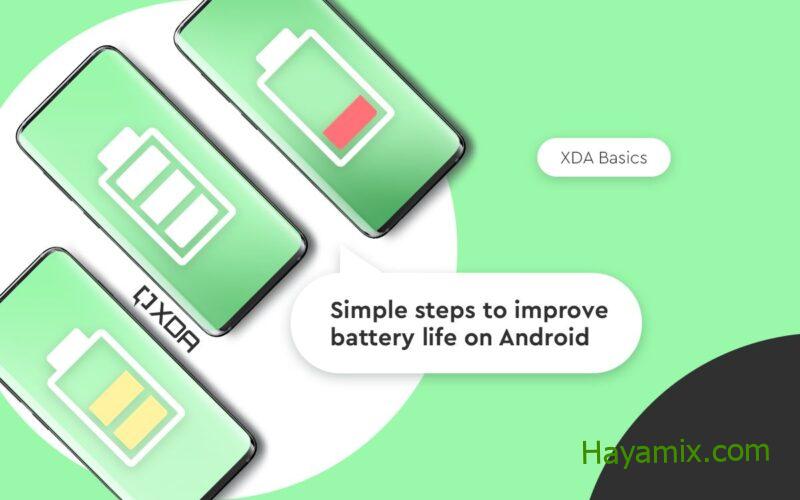 خطوات بسيطة لتحسين عمر بطارية هاتف Android الخاص بك