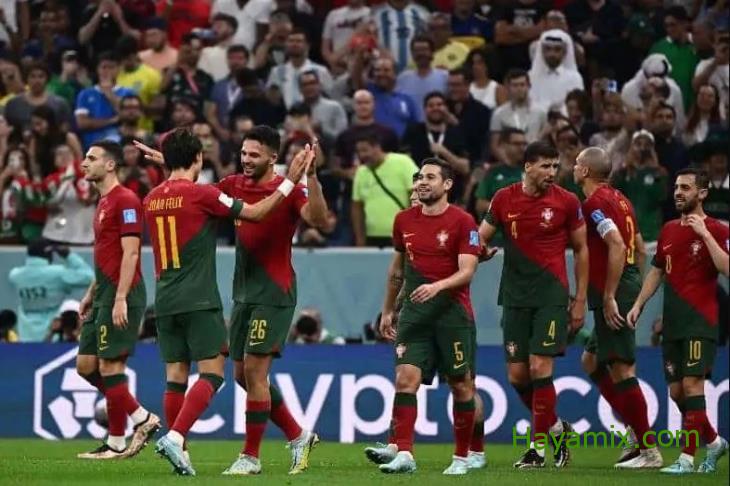 “ليس رونالدو” .. تقرير: لاعب وحيد لم يحتفل بأهداف البرتغال ضد سويسرا في المونديال (صورة)