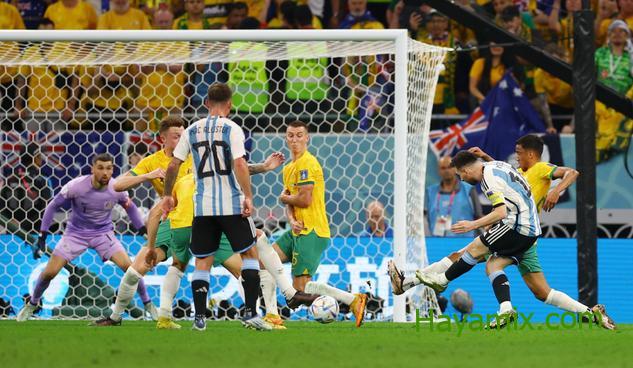 نتيجة مباراة الأرجنتين وأستراليا- أهداف مباراة مباراة الأرجنتين وأستراليا