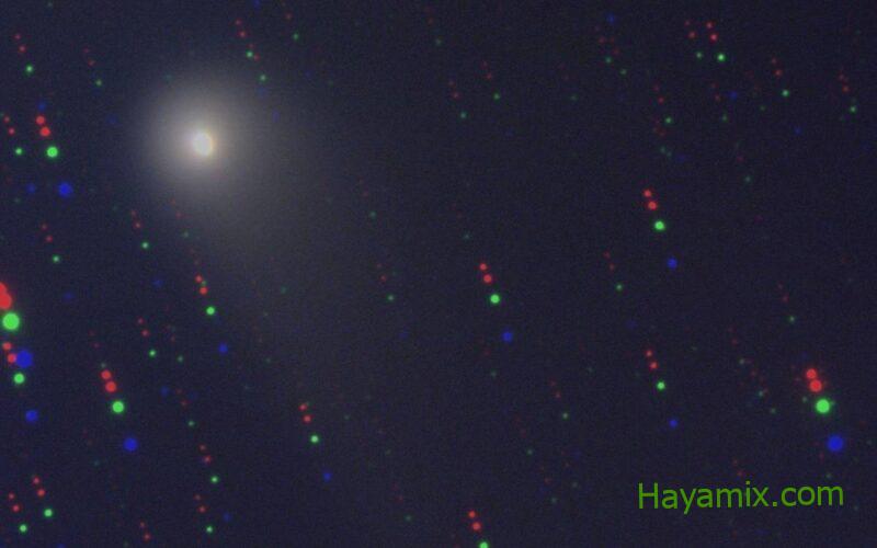 بعد المذنب الأخضر ، رصد تلسكوب الهيمالايا الهندي ثانيًا يسمى Comet C / 2020 V2 ZTF