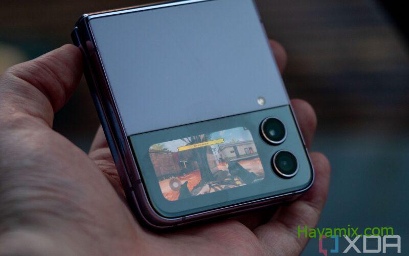 تتمتع شاشة غطاء Samsung Galaxy Z Flip 4 بإمكانيات أكبر بكثير مما تعتقد