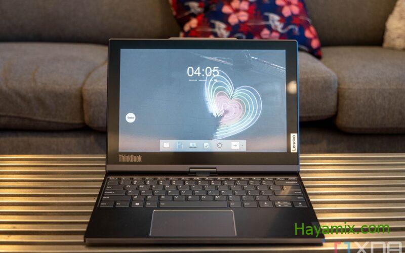 يجمع Lenovo ThinkBook Plus Twist بين أفضل OLED والأحبار الإلكترونية الملونة