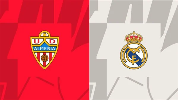 موعد مباراة ريال مدريد ضد الميريا في الدوري الاسباني والقنوات الناقلة
