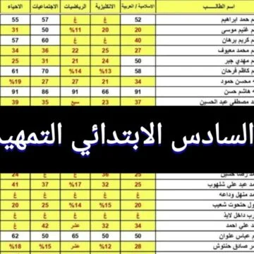نتائج السادس الاعدادي الدور الاول 2024 العراق عبر epedu.gov.iq موقع نتائجنا